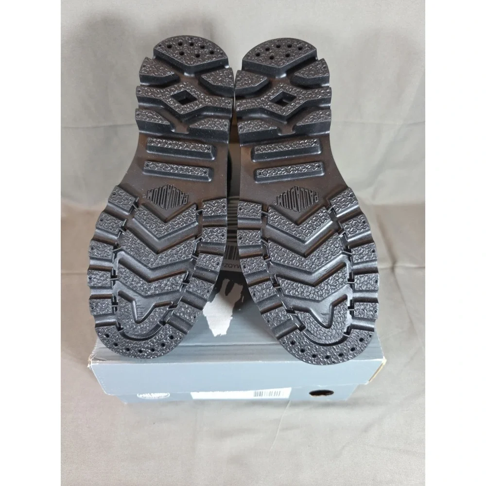 Palladium Men Pampa Sport Cuff Wpn Boots‎ Black New Mens Size 4 Womens Size 5.5
